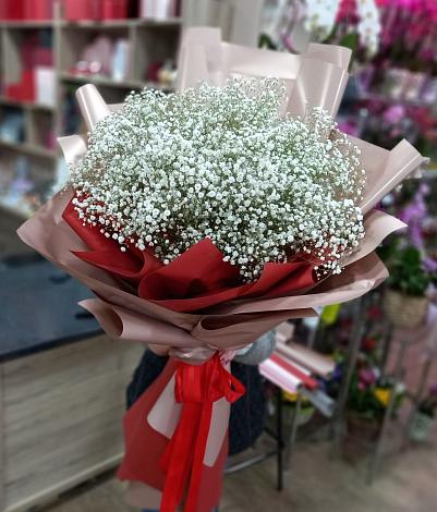 Букет цветов из: Гипсофила в Пиндушах