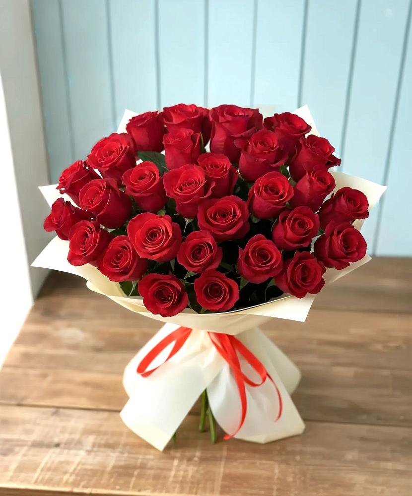 Букет 29 Красных роз в Пиндушах