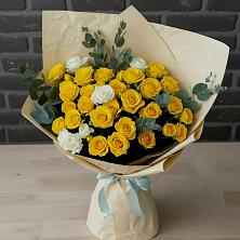 Букет цветов из:  Розы в Пиндушах