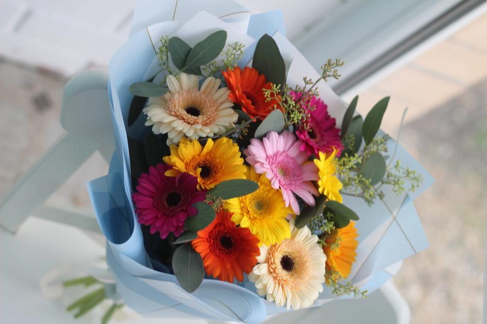 Букет цветов из: Герберы в Пиндушах