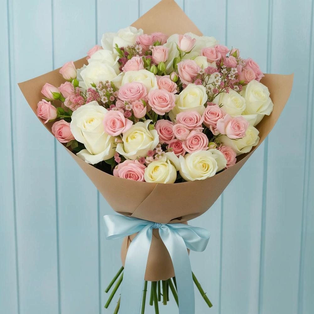 Букет цветов из: Розы в Пиндушах
