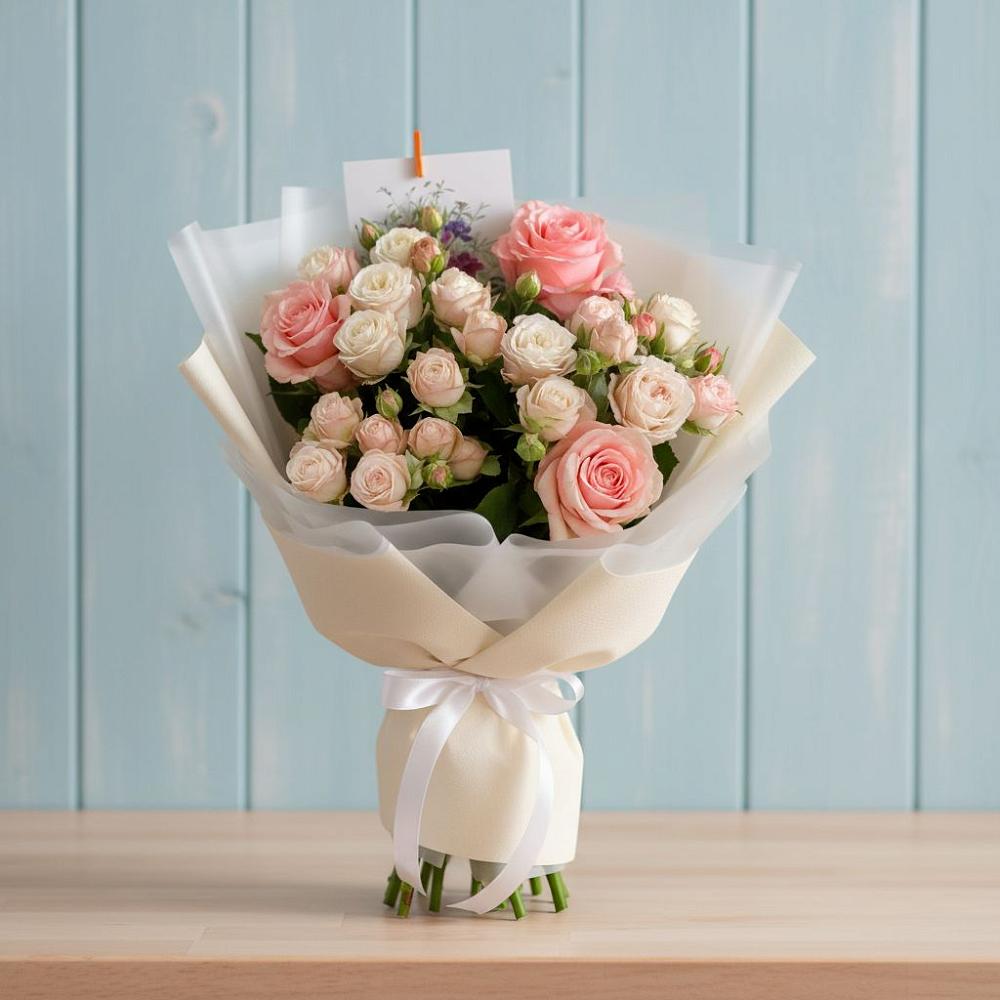 Букет цветов из: Розы в Пиндушах