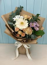 Букет цветов из:  Герберы и Хризантемы #REPLACE_PRED# Пиндушах