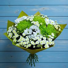 Букет цветов из:  Хризантемы в Пиндушах