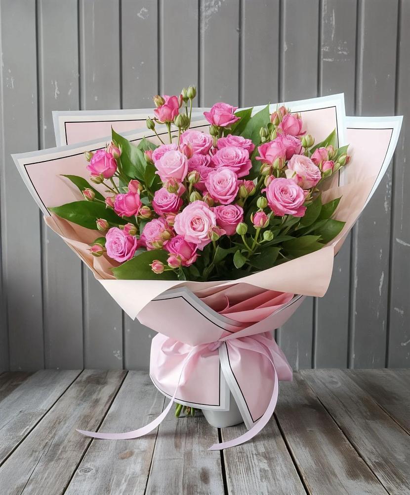 Букет Розовый кустик в Пиндушах