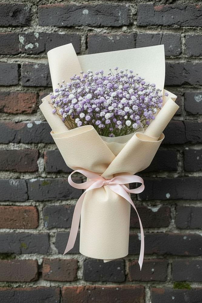 Букет цветов из: Гипсофила в Пиндушах