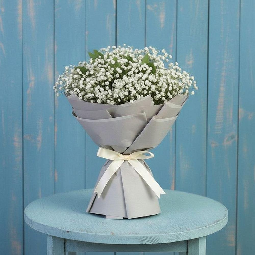 Букет цветов из: Гипсофила в Пиндушах