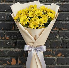 Букет цветов из:  Хризантемы в Пиндушах