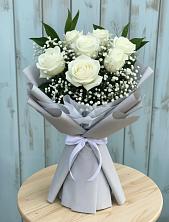 Букет цветов из:  Розы в Пиндушах