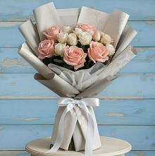 Букет цветов из:  Розы #REPLACE_PRED# Пиндушах