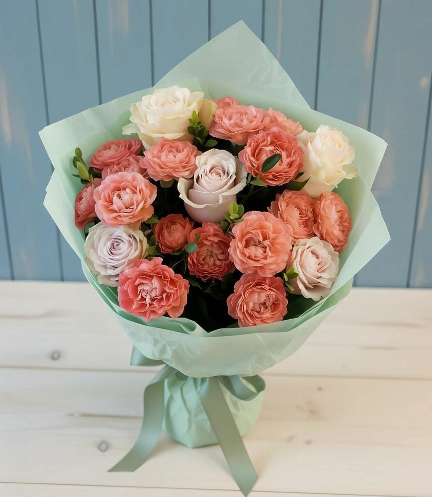 Букет цветов из: Розы в Пиндушах