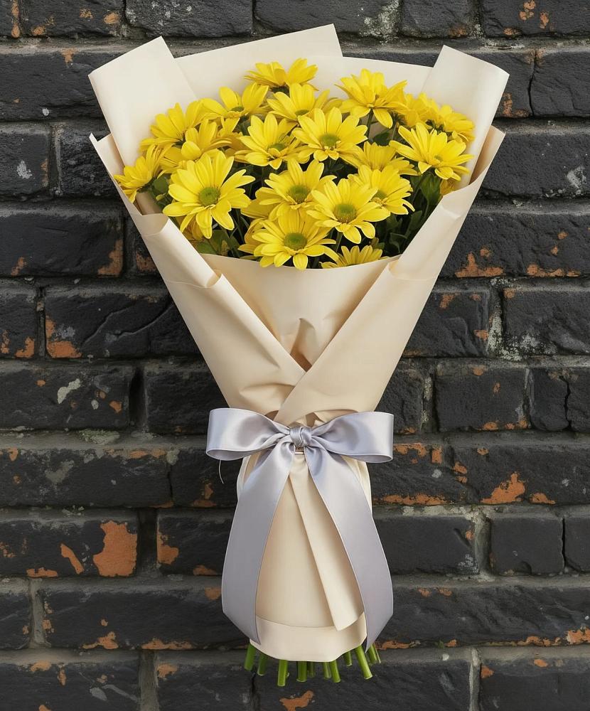 Букет цветов из: Хризантемы в Пиндушах