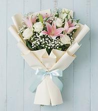 Букет цветов из:  Лилии в Пиндушах