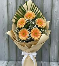 Букет цветов из:  Герберы в Пиндушах