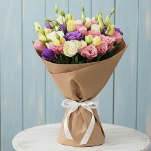 Букет цветов из:  Лизиантусы #REPLACE_PRED# Пиндушах