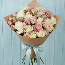 Букет цветов из:  Розы в Пиндушах