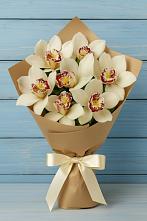 Букет цветов из:  Орхидеи и Розы #REPLACE_PRED# Пиндушах